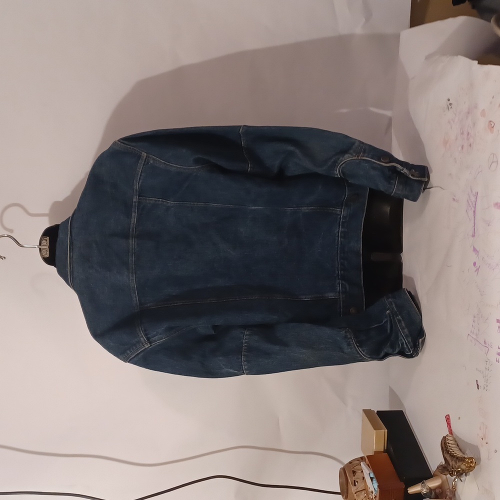 Calvin Klein, dark blue,denim, jacket Sz.L - Picture 4 of 5